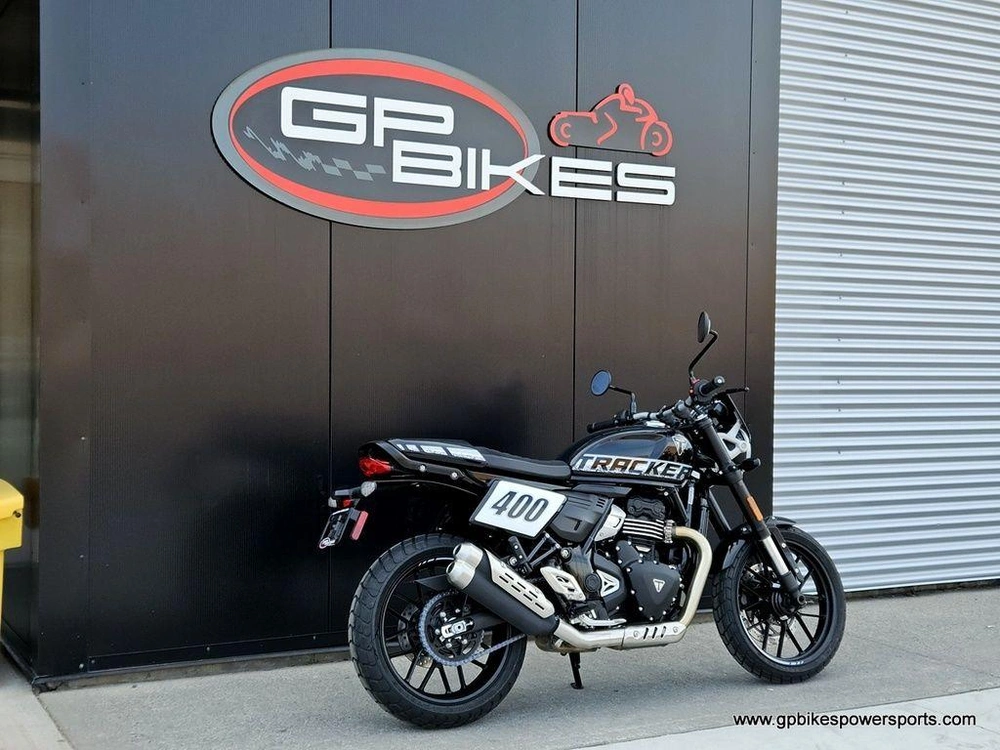 2027 Triumph Tracker 400 Phantom Black