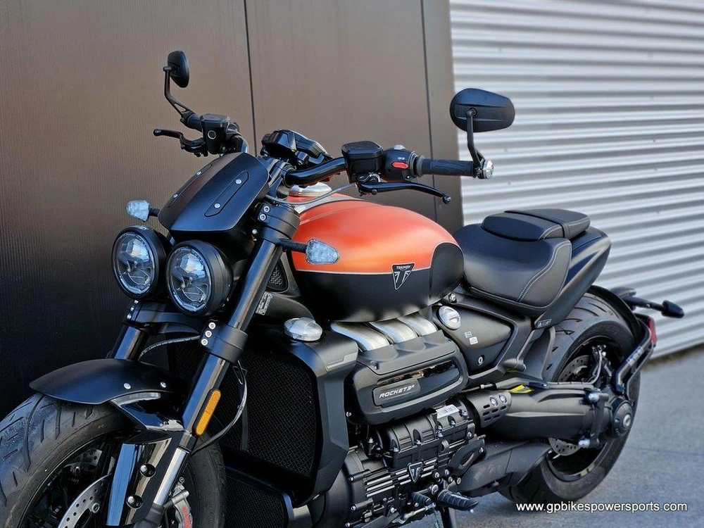 2026 Triumph Rocket 3 Storm R Satin Baja Orange/matte Sapphire Black