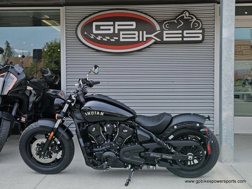 2026 Indian Motorcycle Scout® Sixty Bobber Black Metallic