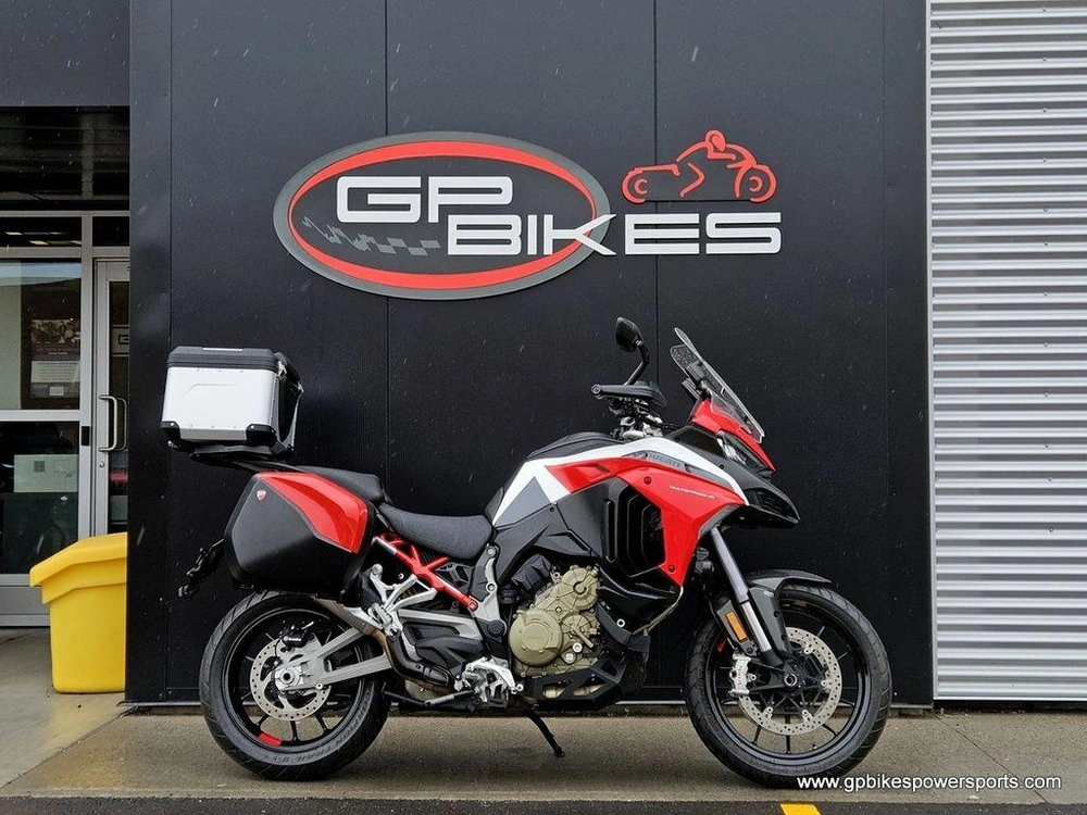 2021 Ducati Multistrada V4 Sport Livery And Alloy Wheels