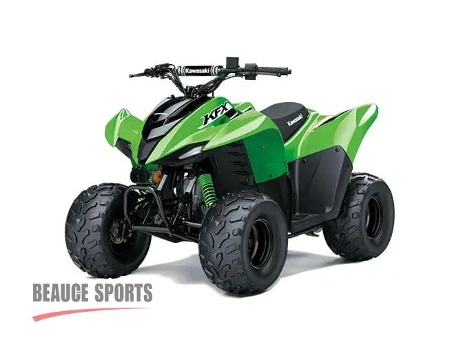 2027 Kawasaki Kfx50 Vtt Tout-petit Enfant Débutant Automatique Sécuritaire Contrôle Parental Vitesse Limitée Première Machine Famille Loisir Yfz50 Outlaw Trx90 Ds70 alt