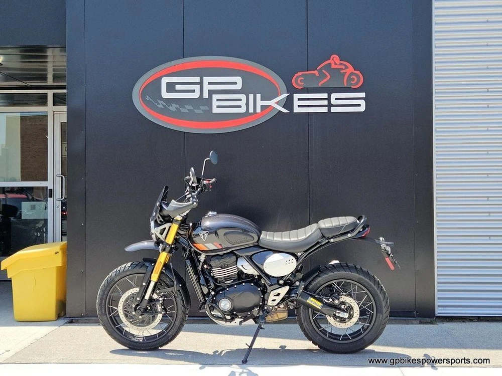 2026 Triumph Scrambler 400 Xc Storm Grey