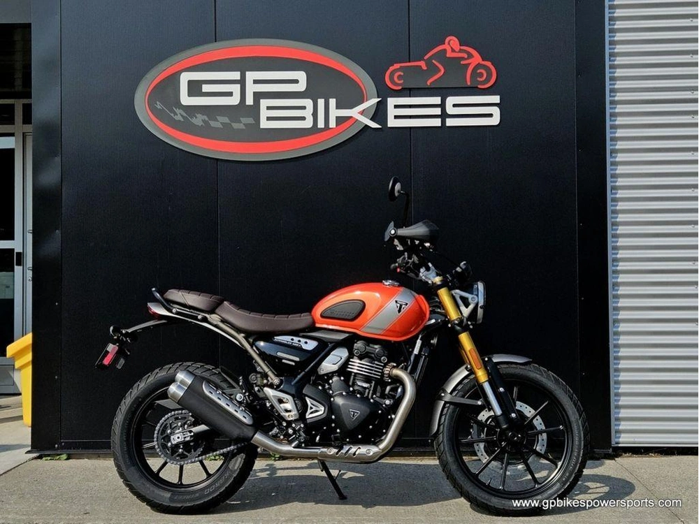 2026 Triumph Scrambler 400 X Baja Orange