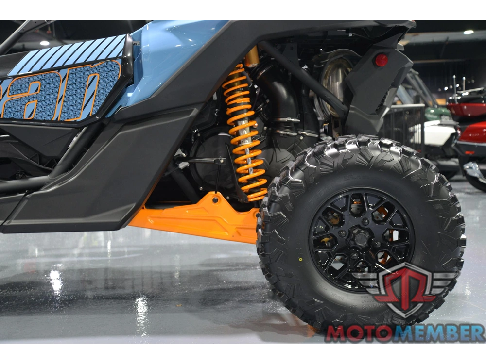 2026 Can-am Maverick X3 Rs Turbo Scandi Blue & Orange Crush