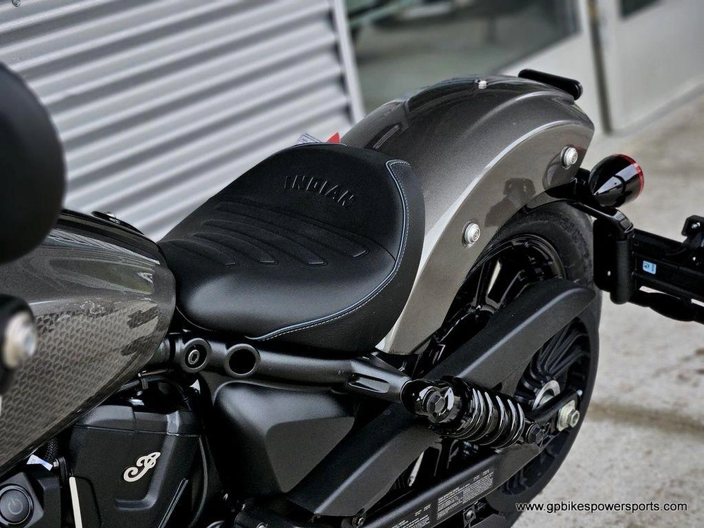 2026 Indian Motorcycle Scout® Bobber Limited +tech Heavy Metal Smoke