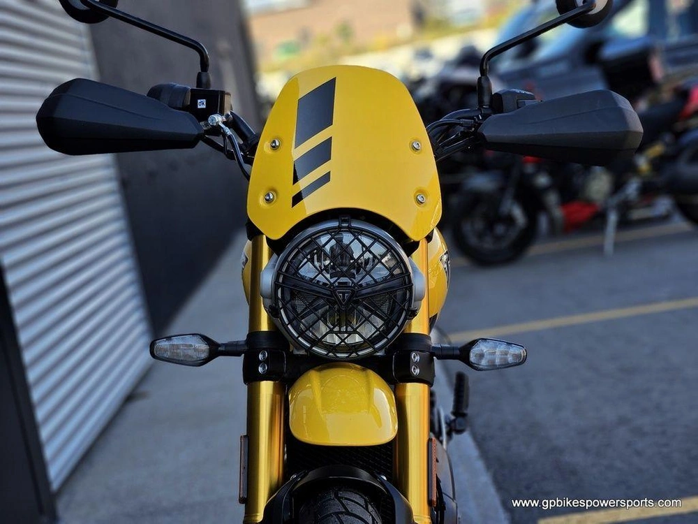 2026 Triumph Scrambler 400 Xc Yellow