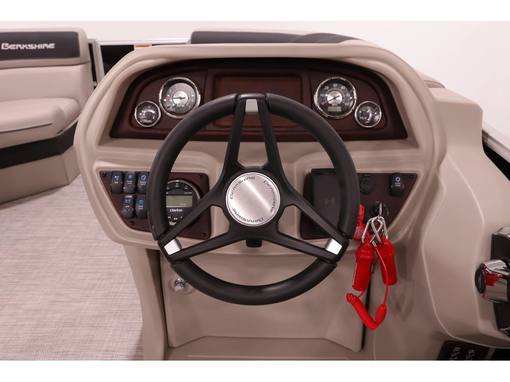 2023 Berkshire 22' Radius Pontoon W/ 90hp - Easy Financing alt