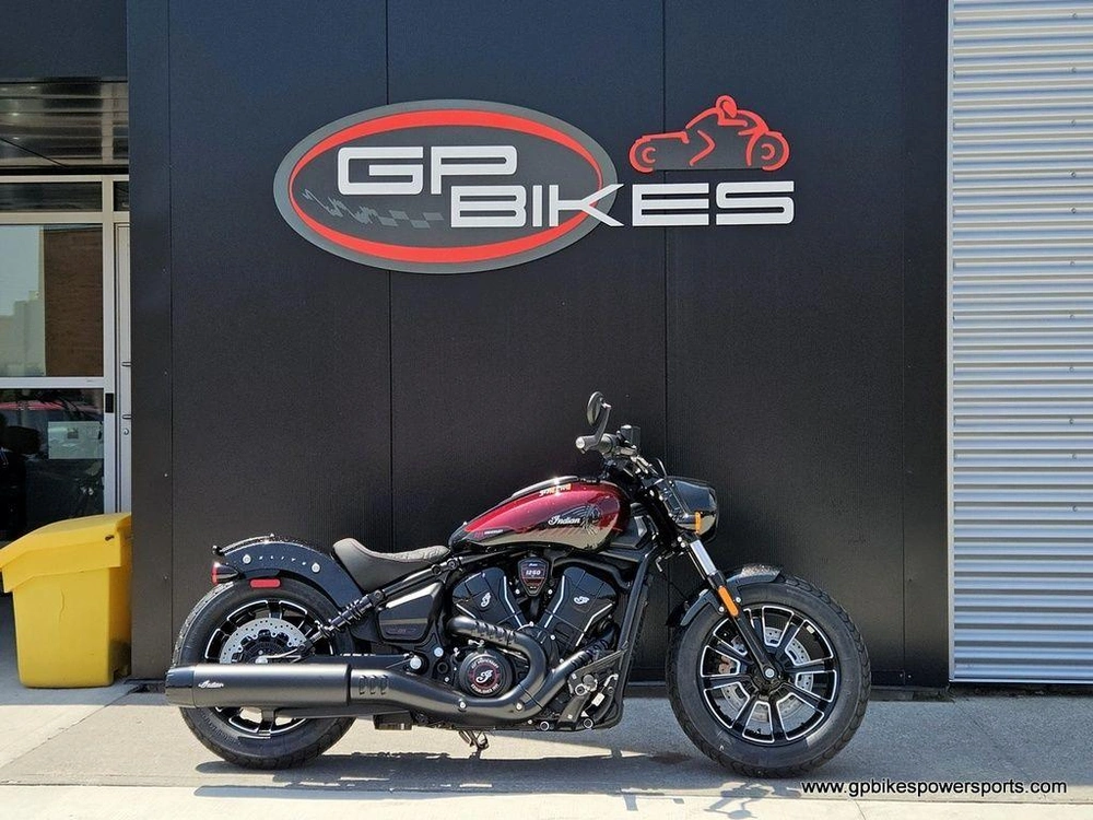 2026 Indian Motorcycle Scout Bobber 125th Anniversary Edition 125th Anniversary Red With Black Cry