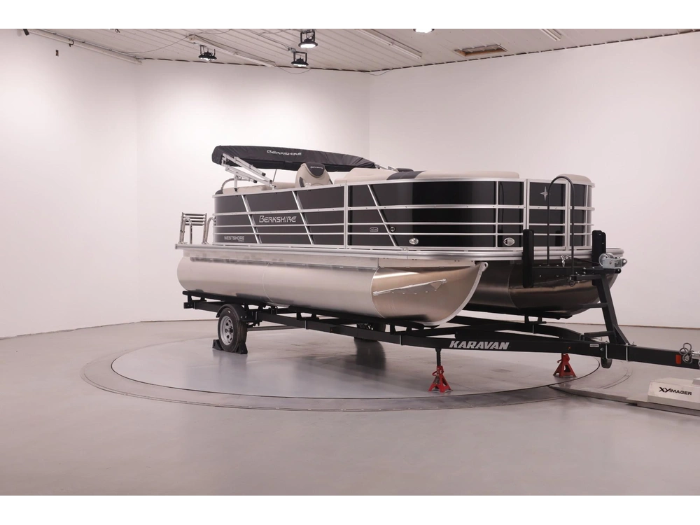 2023 Berkshire 22' Radius Pontoon W/ 90hp - Easy Financing alt