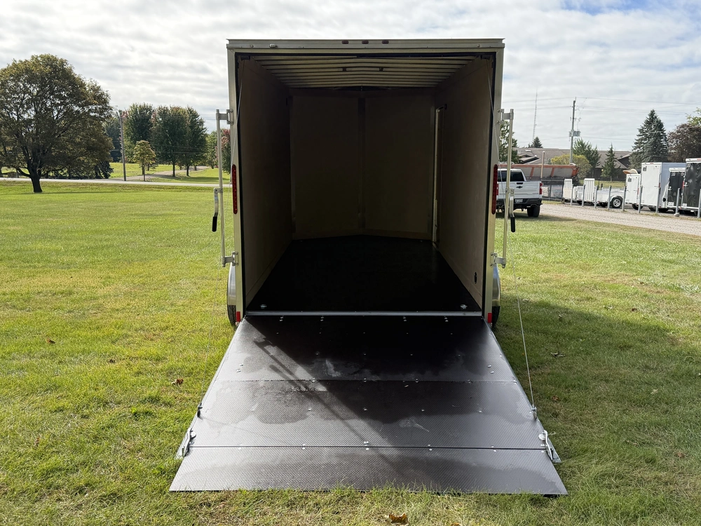 2026 Gator Galvanized Enclosed 7' X 14' Tandem Axle W/ Ramp Door alt