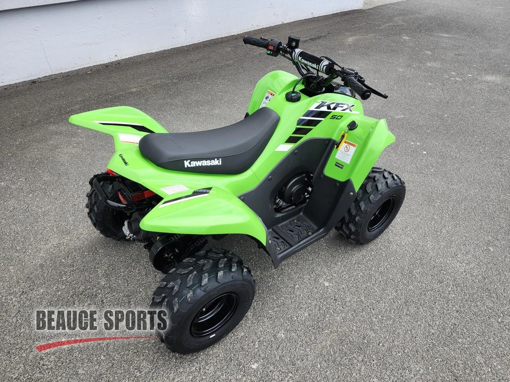 2027 Kawasaki Kfx50 Vtt Tout-petit Enfant Débutant Automatique Sécuritaire Contrôle Parental Vitesse Limitée Première Machine Famille Loisir Yfz50 Outlaw Trx90 Ds70 alt
