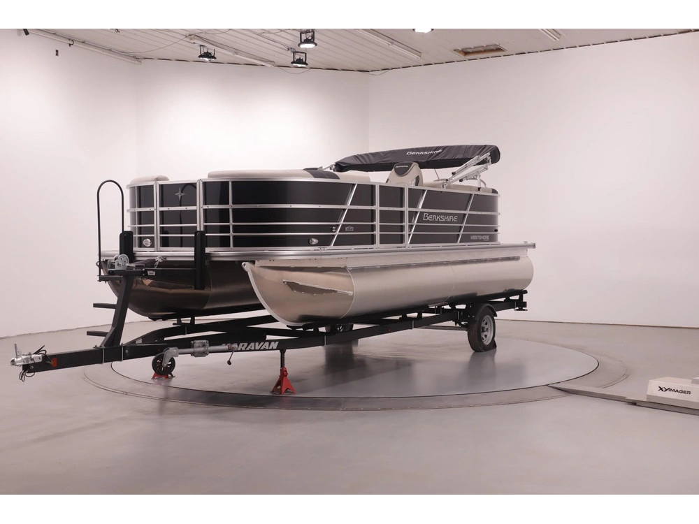 2023 Berkshire 22' Radius Pontoon W/ 90hp - Easy Financing alt