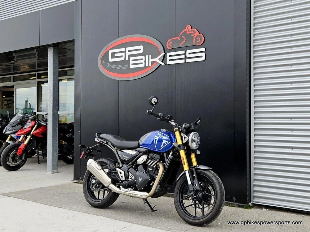 2025 Triumph Speed 400 Caspian Blue/storm Grey