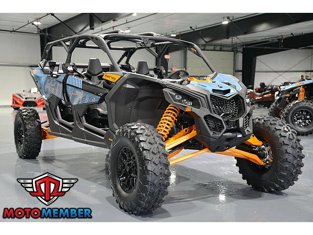 2026 Can-am Maverick X3 Max Rs Turbo Scandi Blue & Orange Crush