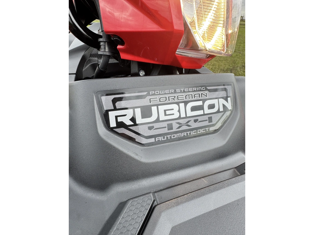 2027 Honda Rubicon Dct Irs Eps, Red