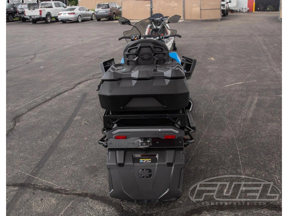 2027 Polaris 850 Titan Adventure Ultimate 1.8 Matte Silver Quartz / Velocity Blue / Glos alt