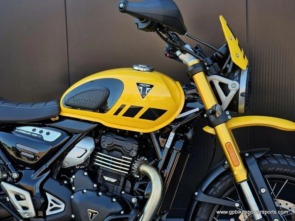 2026 Triumph Scrambler 400 Xc Yellow