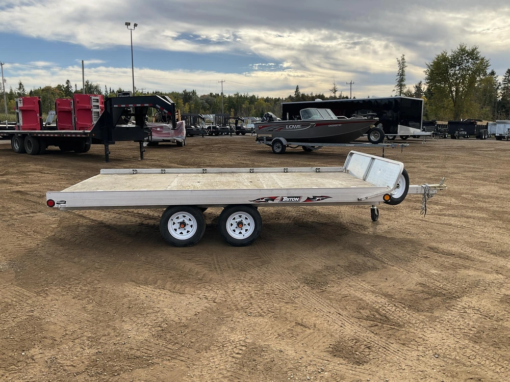 2021 Triton 79x152 Atv128-2-tr All Aluminum Atv Trailer alt