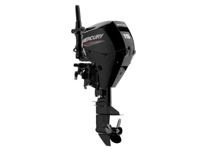 2026 Mercury 15HP,LONG SHAFT,ELECTRIC START,MAN. TILT,4S
