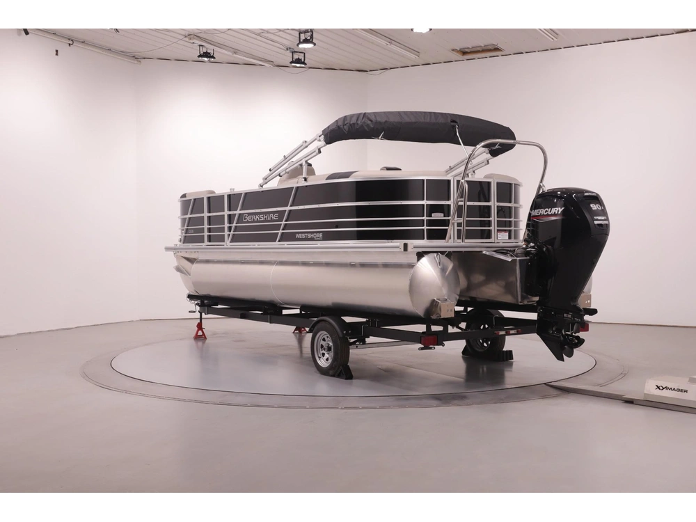 2023 Berkshire 22' Radius Pontoon W/ 90hp - Easy Financing alt
