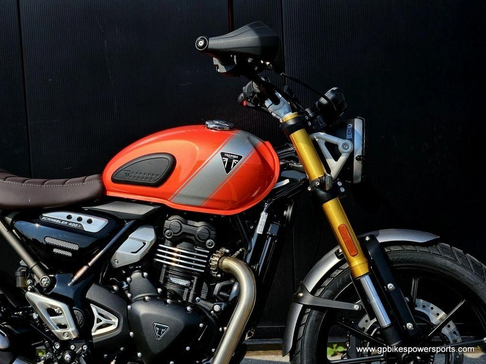 2026 Triumph Scrambler 400 X Baja Orange