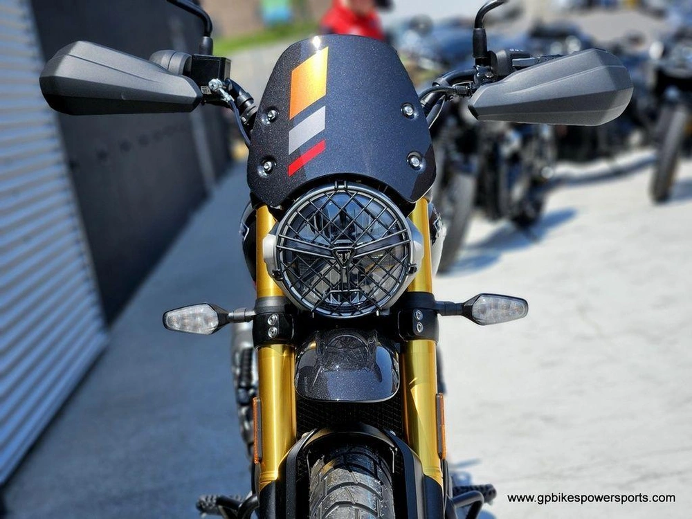 2026 Triumph Scrambler 400 Xc Storm Grey