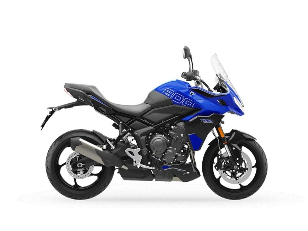 2026 Triumph Tiger Sport 800 Caspian Blue/sapphire Black