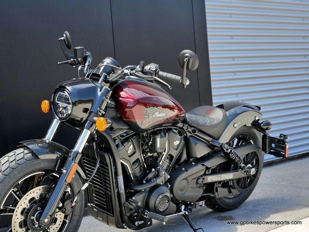 2026 Indian Motorcycle Scout Bobber 125th Anniversary Edition 125th Anniversary Red With Black Cry