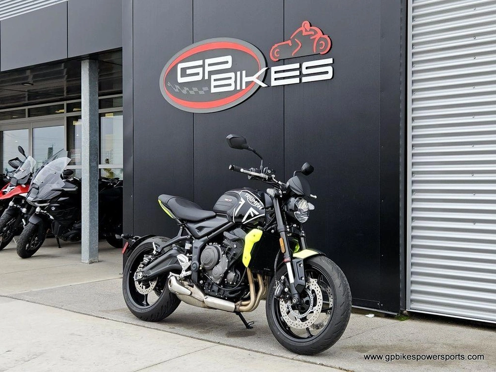 2024 Triumph Trident 660 Jet Black/triumph Racing Yellow