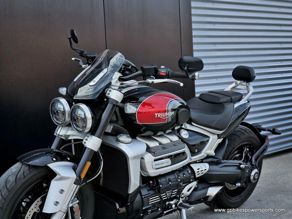 2024 Triumph Rocket 3 R Sapphire Black/carnival Red/silver Ice