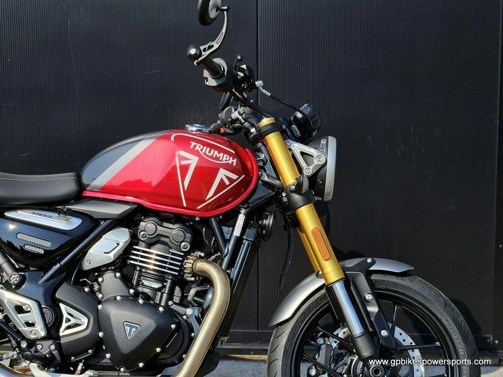 2026 Triumph Speed 400 Lava Red Gloss/storm Grey