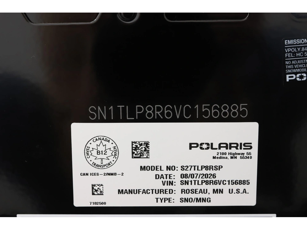 2027 Polaris 850 Sb Xc 146 1.6 alt