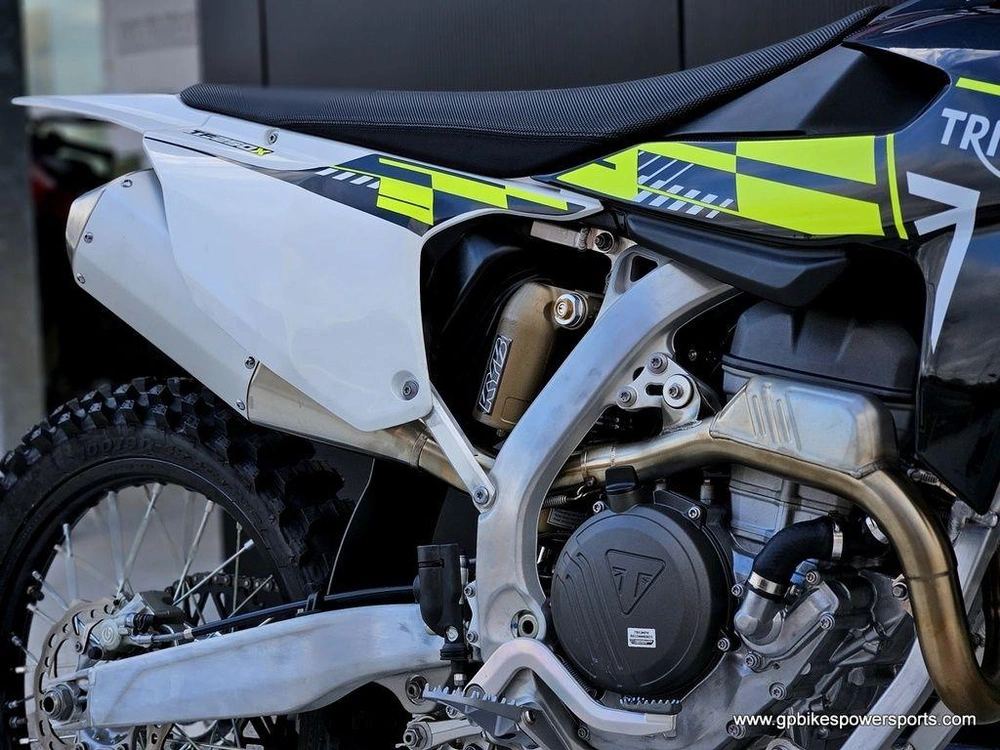 2025 Triumph Tf 250-x Jet Black/pure White