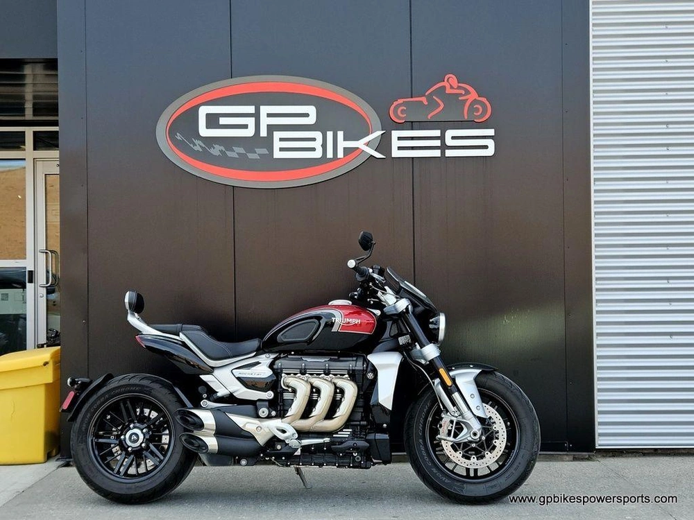 2024 Triumph Rocket 3 R Sapphire Black/carnival Red/silver Ice
