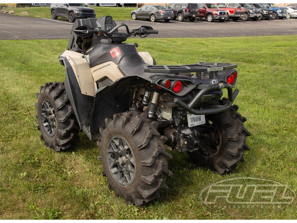 2022 Can-am Renegade X Mr 1000 R Liquid Titanium & Magma Red alt