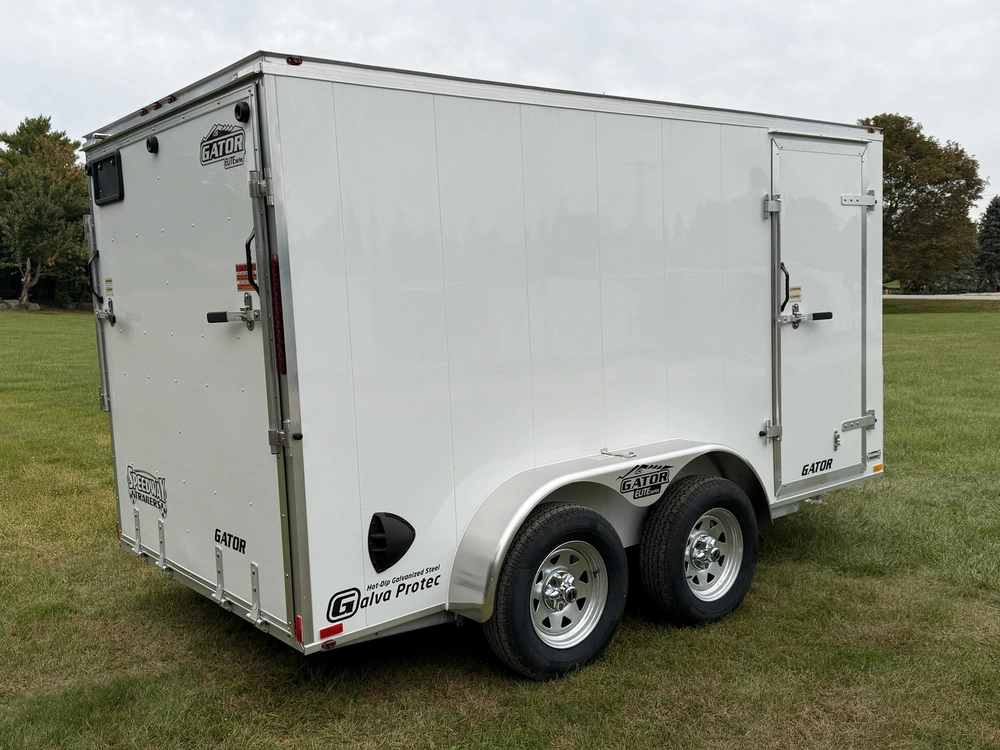 2027 Gator Galvanized Enclosed 6' X 12' Ta Ramp alt