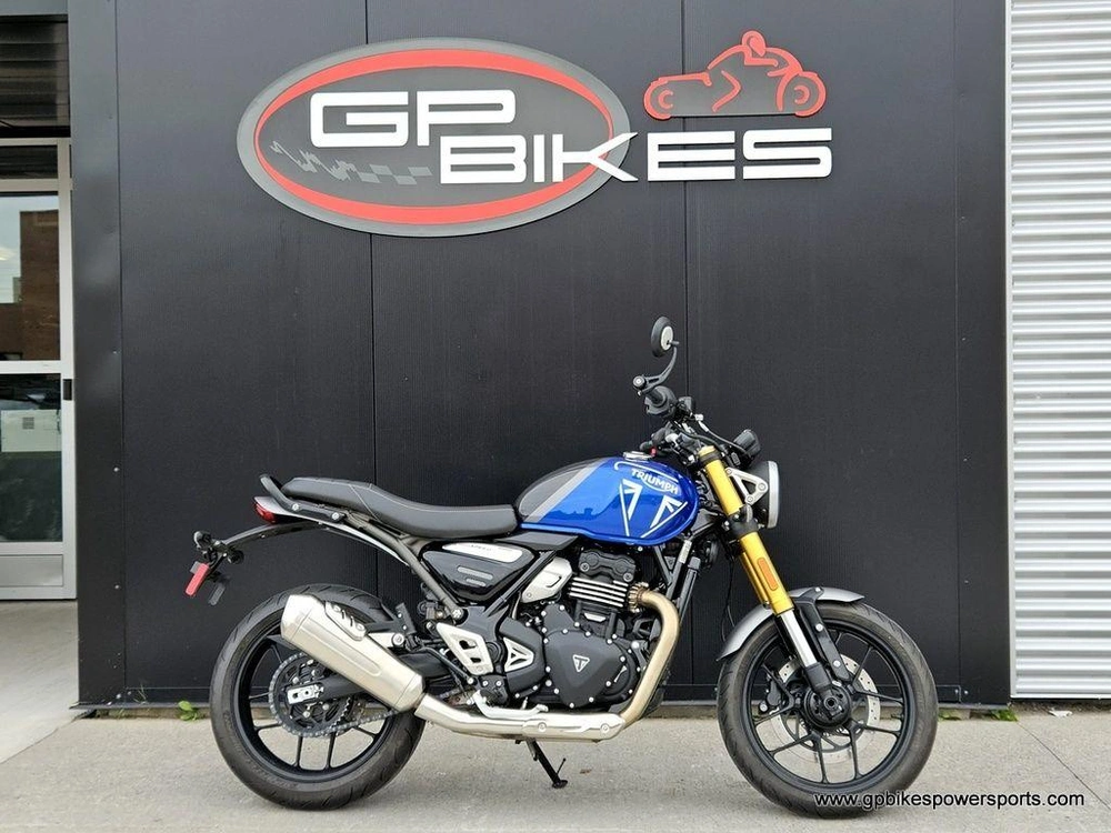 2025 Triumph Speed 400 Caspian Blue/storm Grey