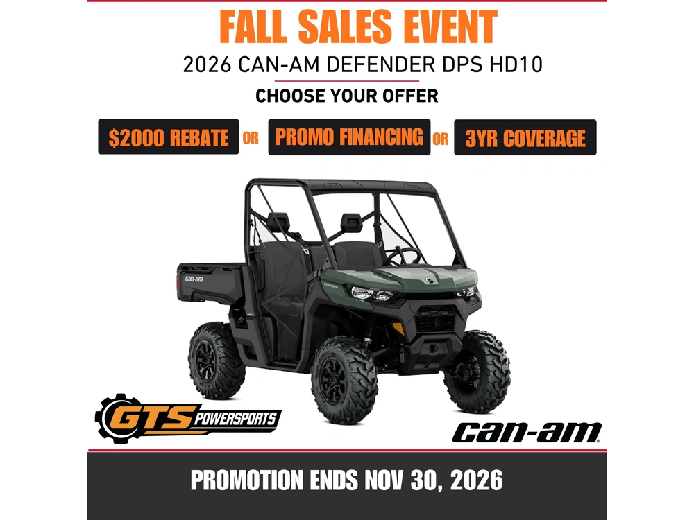 2026 Can-am 8btf Defender Dps Hd10