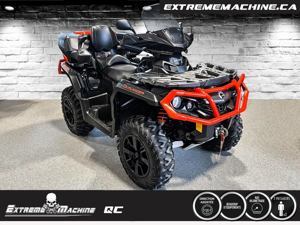 Can-am Can Am Outlander Max 850 Xt Dps Beaucoup D'équipement 2020 alt