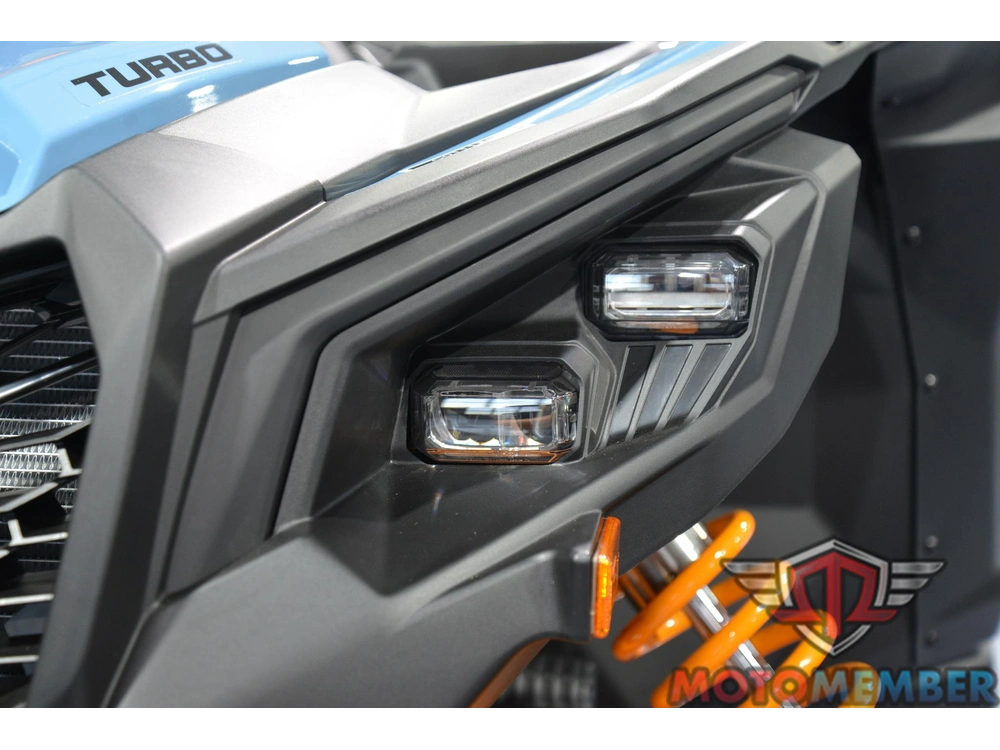 2026 Can-am Maverick X3 Rs Turbo Scandi Blue & Orange Crush