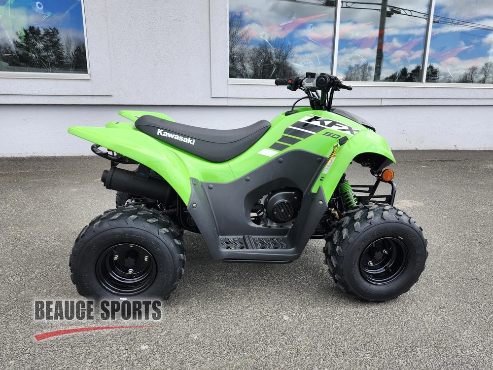 2027 Kawasaki Kfx50 Vtt Tout-petit Enfant Débutant Automatique Sécuritaire Contrôle Parental Vitesse Limitée Première Machine Famille Loisir Yfz50 Outlaw Trx90 Ds70 alt