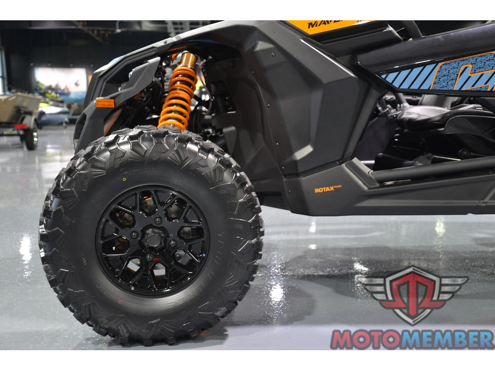 2026 Can-am Maverick X3 Rs Turbo Scandi Blue & Orange Crush