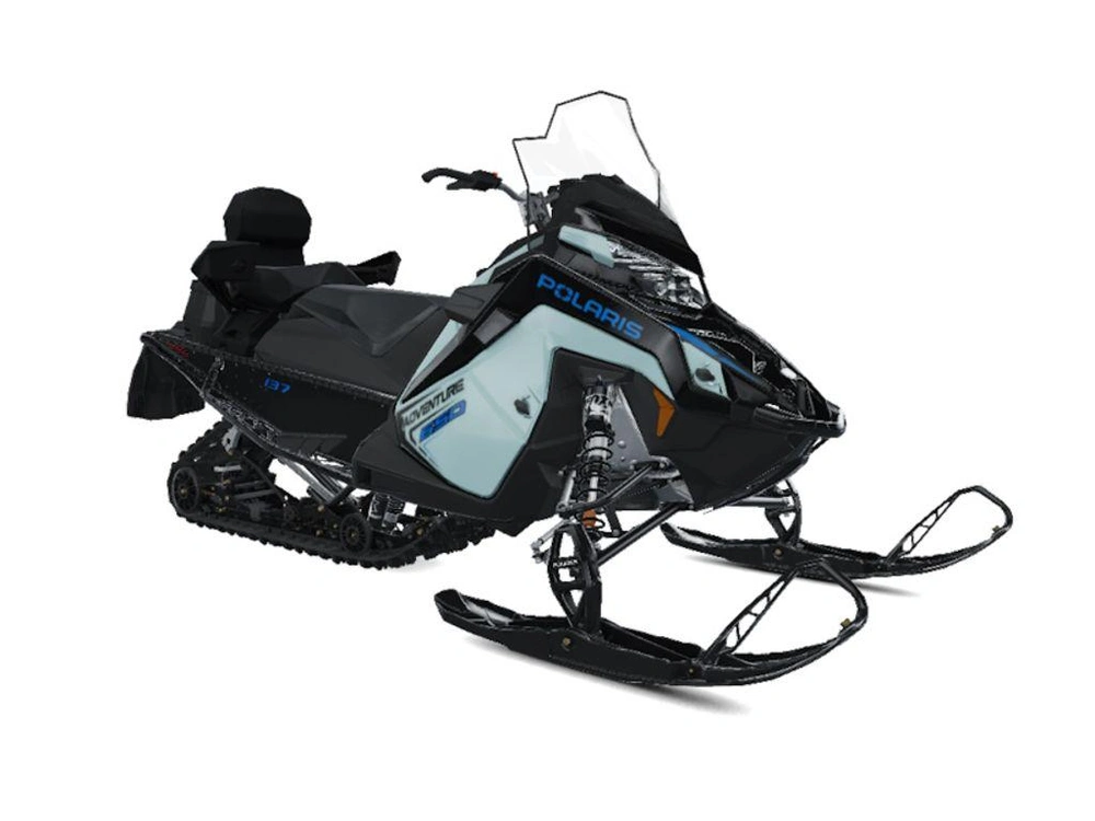 2026 Polaris 650 Indy Adventure 137 Hemlock Blue / Black / Velocity Blue alt