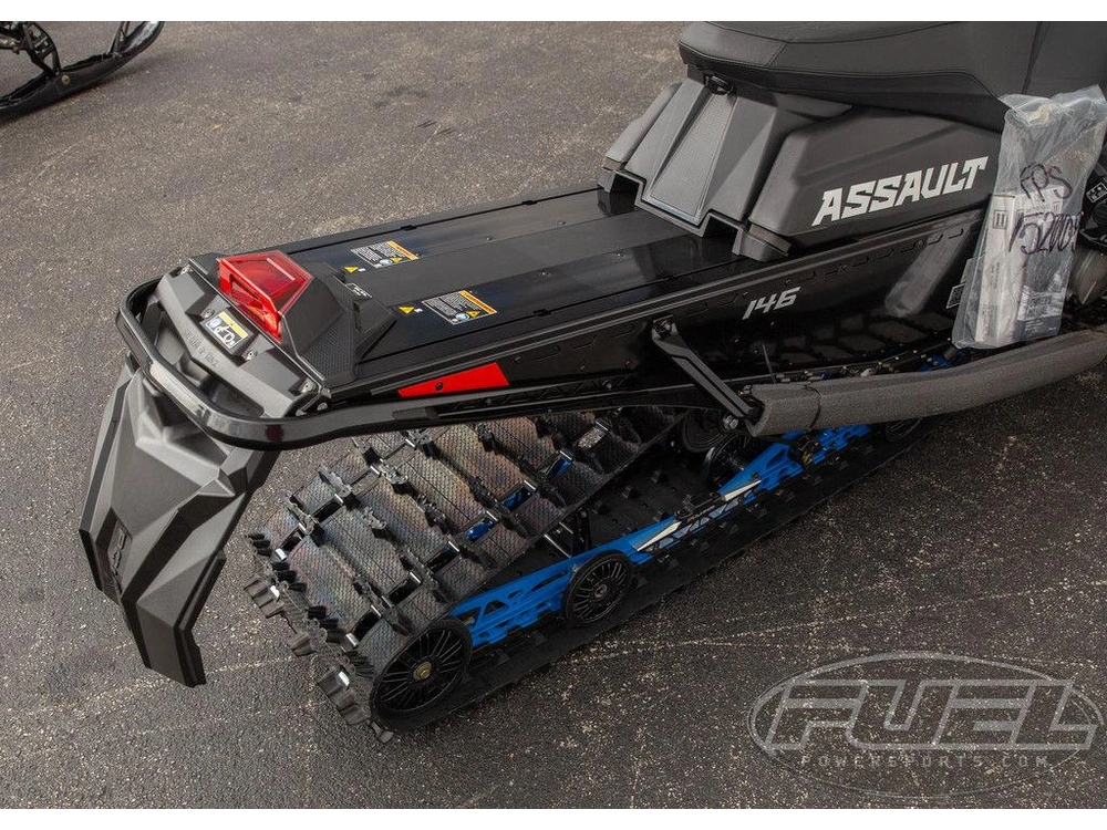 2027 Polaris Patriot 9r Switchback Assault 146 Escape Ifs White Lightning / Velocity Blu alt