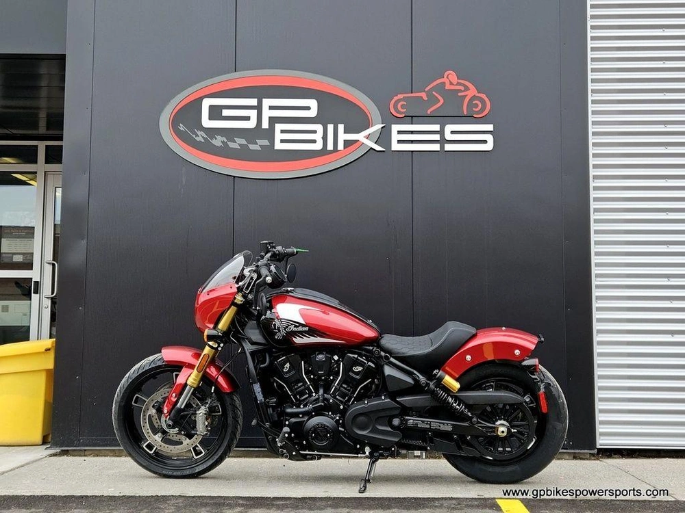 2026 Indian Motorcycle 101 Scout® Sunset Red Metallic