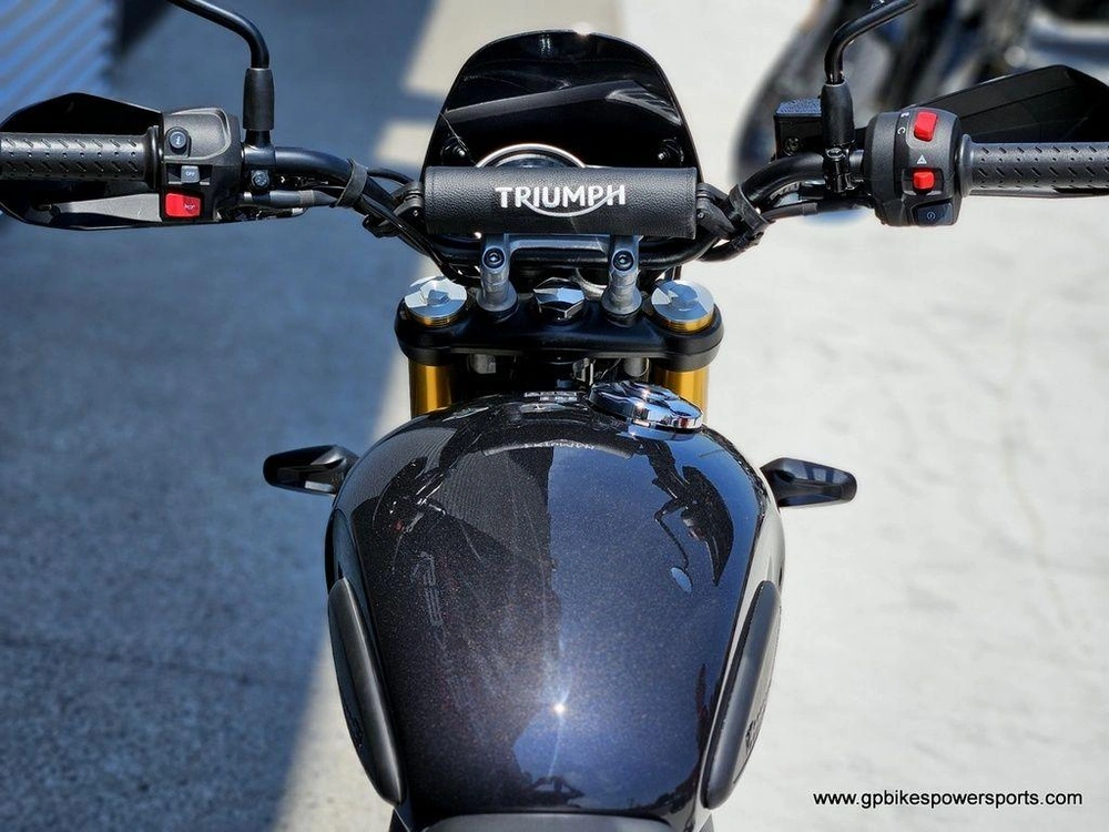 2026 Triumph Scrambler 400 Xc Storm Grey