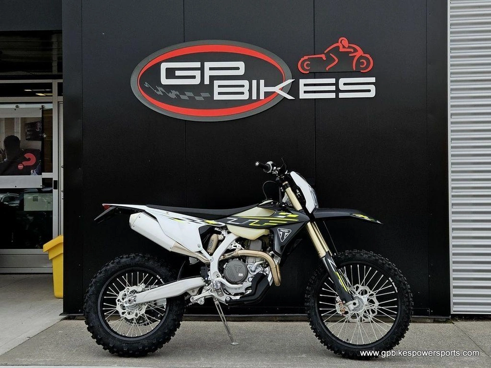 2026 Triumph Tf 450-e Jet Black/pure White