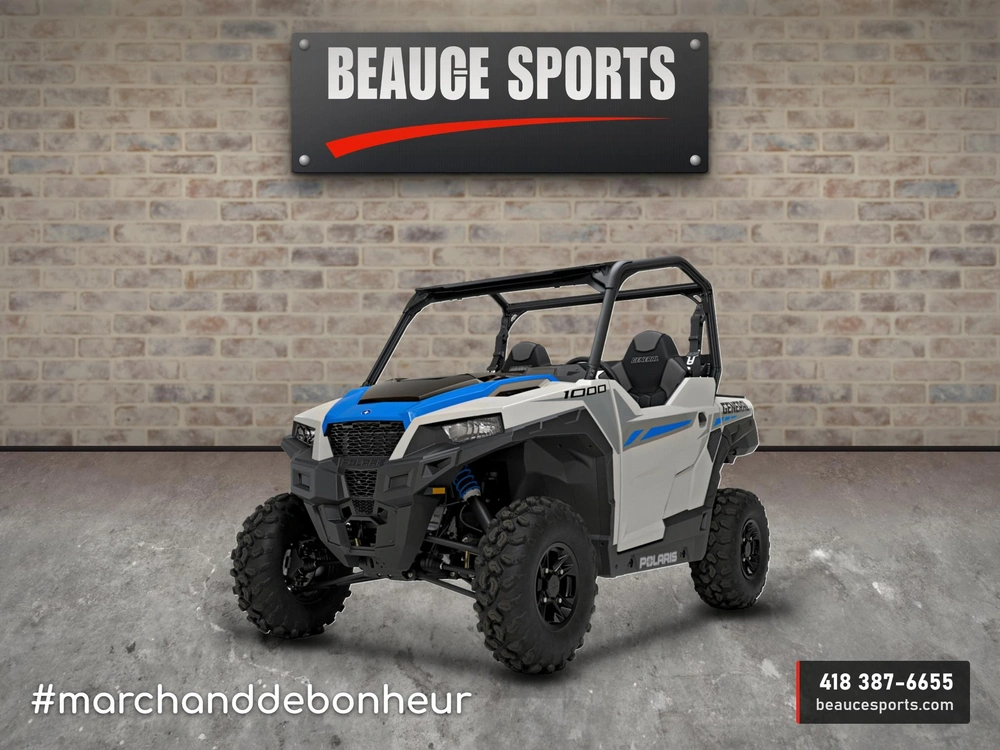 2027 Polaris General 1000 Sport - Ghost Gray Côte À Côte Travail Sport Polyvalent Benne Performance Sentier Transport Remorquage Chasse Bois Suspension Abordable Commander Teryx Wolverine Rmax alt