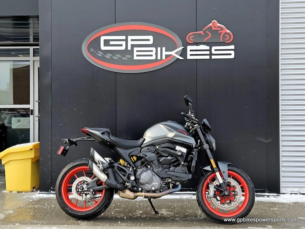2023 Ducati Monster+ Aviator Grey