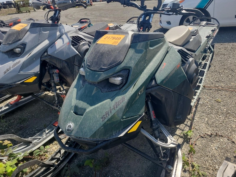 2026 Ski-doo Summit X 165 3" 850 Etec Turbo 10.25 Screen W/ Shot (green)